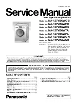 Panasonic NA-127VB6WGB Service Manual предпросмотр