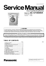 Panasonic NA-127VB6WSR Service Manual preview