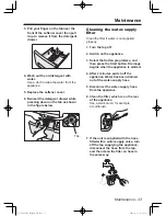 Preview for 33 page of Panasonic NA-127VC5 Operating Instructions & Installation Instructions