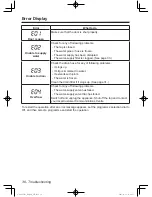 Preview for 38 page of Panasonic NA-127VC5 Operating Instructions & Installation Instructions