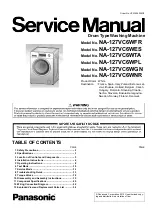 Panasonic NA-127VC6WES Service Manual preview