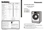 Preview for 1 page of Panasonic NA-127XB1L01 Instructions Manual