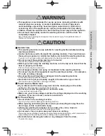 Предварительный просмотр 6 страницы Panasonic NA-128VA2 Operating Instructions & Installation Instructions