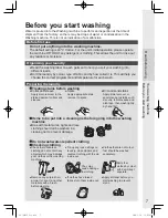 Предварительный просмотр 8 страницы Panasonic NA-128VA2 Operating Instructions & Installation Instructions