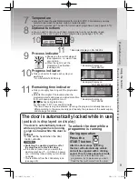 Предварительный просмотр 10 страницы Panasonic NA-128VA2 Operating Instructions & Installation Instructions