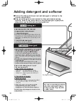 Предварительный просмотр 11 страницы Panasonic NA-128VA2 Operating Instructions & Installation Instructions