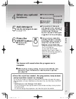 Предварительный просмотр 18 страницы Panasonic NA-128VA2 Operating Instructions & Installation Instructions