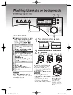 Предварительный просмотр 21 страницы Panasonic NA-128VA2 Operating Instructions & Installation Instructions