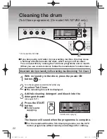 Предварительный просмотр 23 страницы Panasonic NA-128VA2 Operating Instructions & Installation Instructions