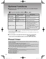 Предварительный просмотр 25 страницы Panasonic NA-128VA2 Operating Instructions & Installation Instructions