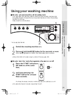 Предварительный просмотр 26 страницы Panasonic NA-128VA2 Operating Instructions & Installation Instructions