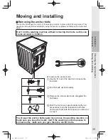 Предварительный просмотр 34 страницы Panasonic NA-128VA2 Operating Instructions & Installation Instructions