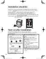 Предварительный просмотр 39 страницы Panasonic NA-128VA2 Operating Instructions & Installation Instructions