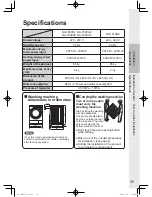 Предварительный просмотр 40 страницы Panasonic NA-128VA2 Operating Instructions & Installation Instructions