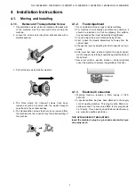 Предварительный просмотр 7 страницы Panasonic NA-128VB5WES Service Manual