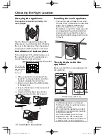 Preview for 10 page of Panasonic NA-128VG5 Operating Instructions & Installation Instructions