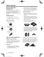 Preview for 16 page of Panasonic NA-128VG5 Operating Instructions & Installation Instructions