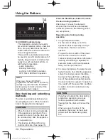 Preview for 20 page of Panasonic NA-128VG5 Operating Instructions & Installation Instructions