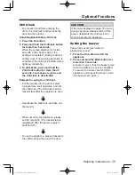 Preview for 25 page of Panasonic NA-128VG5 Operating Instructions & Installation Instructions