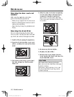 Preview for 32 page of Panasonic NA-128VG5 Operating Instructions & Installation Instructions