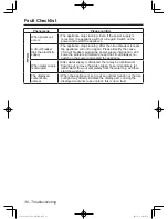 Preview for 36 page of Panasonic NA-128VG5 Operating Instructions & Installation Instructions