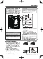 Preview for 11 page of Panasonic NA-128VG5WAU Operating Instructions & Installation Instructions