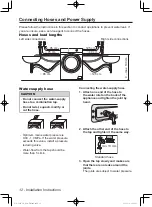 Preview for 12 page of Panasonic NA-128VG5WAU Operating Instructions & Installation Instructions