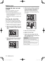 Preview for 32 page of Panasonic NA-128VG5WAU Operating Instructions & Installation Instructions