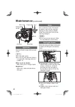 Preview for 28 page of Panasonic NA-128VG6 Operating & Installation Instructions Manual