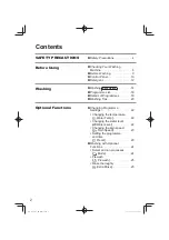 Предварительный просмотр 2 страницы Panasonic NA-128VG7 Operating & Installation Instructions Manual