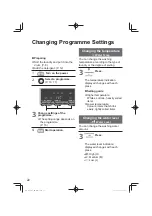 Предварительный просмотр 22 страницы Panasonic NA-128VG7 Operating & Installation Instructions Manual