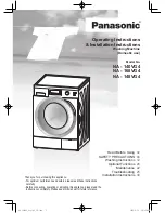 Panasonic NA - 140VG3 Operating Instructions & Installation Instructions preview