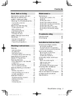 Preview for 3 page of Panasonic NA - 140VG3 Operating Instructions & Installation Instructions