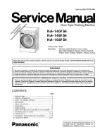 Panasonic NA-140VS4 Service Manual preview