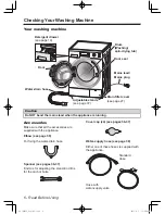 Предварительный просмотр 6 страницы Panasonic NA-140VX3 Operating Instructions & Installation Instructions