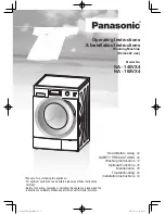 Preview for 1 page of Panasonic NA - 140VX4 Operating Instructions & Installation Instructions