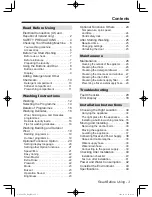 Preview for 3 page of Panasonic NA - 140VX4 Operating Instructions & Installation Instructions