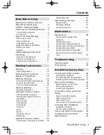 Preview for 3 page of Panasonic NA-140VZ4 Operating Instructions & Installation Instructions