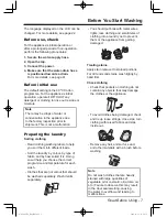 Preview for 7 page of Panasonic NA-140VZ4 Operating Instructions & Installation Instructions