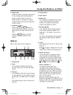 Preview for 9 page of Panasonic NA-140VZ4 Operating Instructions & Installation Instructions