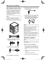 Preview for 38 page of Panasonic NA-140VZ4 Operating Instructions & Installation Instructions