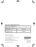 Preview for 48 page of Panasonic NA-140VZ4 Operating Instructions & Installation Instructions