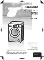 Предварительный просмотр 1 страницы Panasonic NA-147VR1 Operating & Installation Instructions Manual