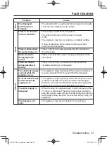 Предварительный просмотр 33 страницы Panasonic NA-147VR1 Operating & Installation Instructions Manual