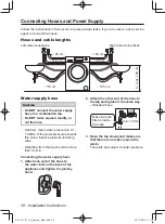 Предварительный просмотр 38 страницы Panasonic NA-147VR1 Operating & Installation Instructions Manual