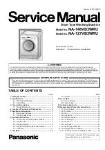 Panasonic NA-148VB3WRU Service Manual preview