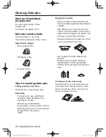 Предварительный просмотр 26 страницы Panasonic NA - 148VB6 Operating Instructions & Installation Instructions