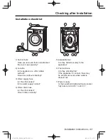 Предварительный просмотр 43 страницы Panasonic NA - 148VB6 Operating Instructions & Installation Instructions