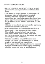 Preview for 4 page of Panasonic NA--148VB7LEG Operating Instructions & Installation Instructions