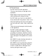 Preview for 9 page of Panasonic NA-148VG4 Operating Instructions & Installation Instructions